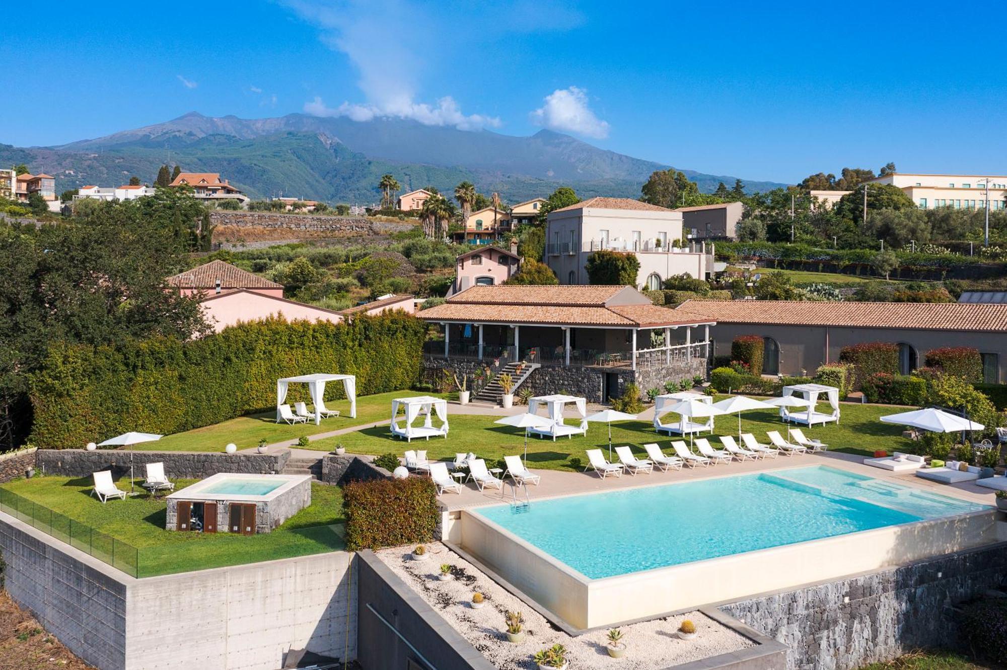 Kepos Etna Relais & Exclusive Spa Santa Venerina Eksteriør billede